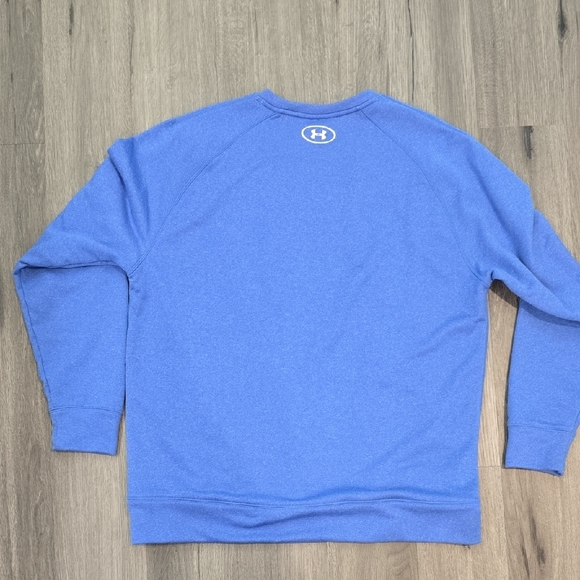 Under Armour Men's Crewneck in Blue - Picture 4 of 4